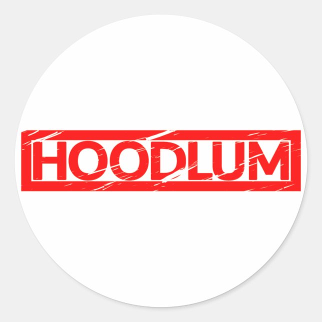 Adesivo Carimbo Hoodlum (Frente)