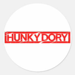 Adesivo Carimbo Hunky Dory