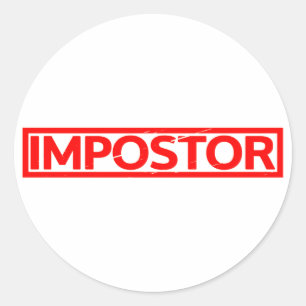 Adesivo Carimbo Impostor