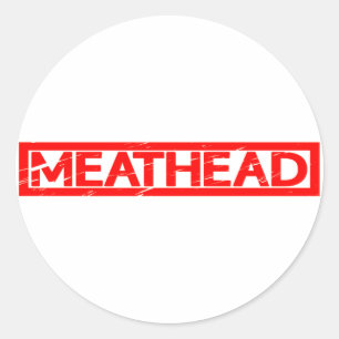 Adesivo Carimbo Meathead