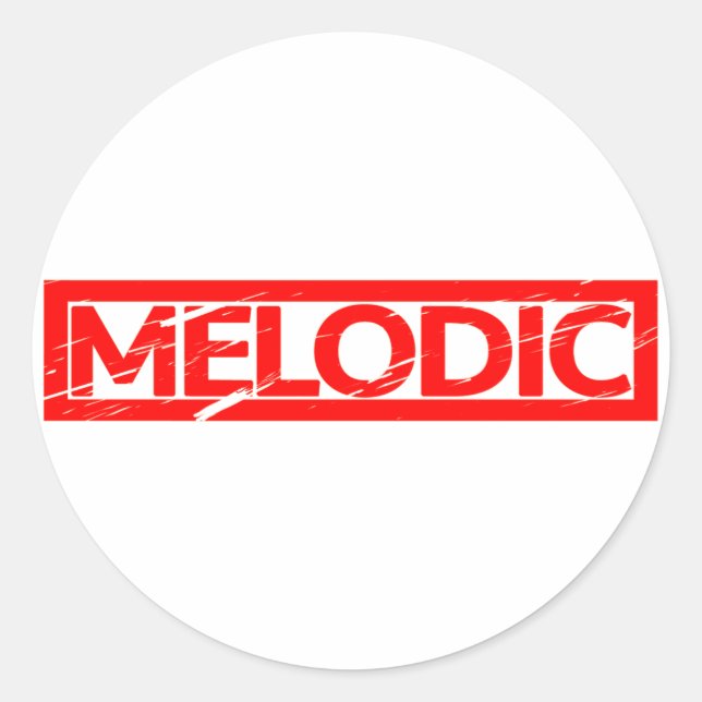 Adesivo Carimbo Melódico (Frente)