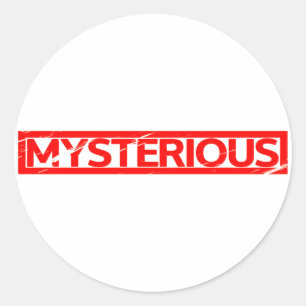 Adesivo Carimbo Misterioso
