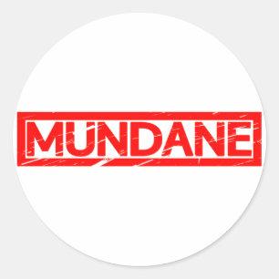 Adesivo Carimbo Mundane