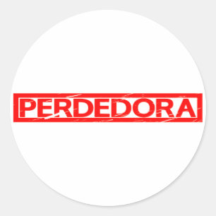 Adesivo Carimbo Perdedora
