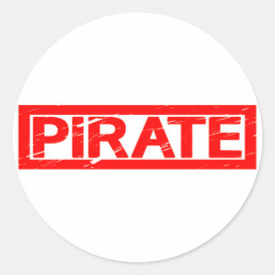 Adesivo Carimbo Pirata