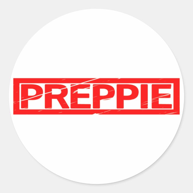 Adesivo Carimbo Preppie (Frente)