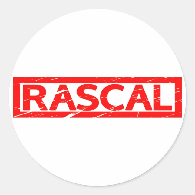 Adesivo Carimbo Rascal (Frente)