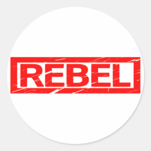 Adesivo Carimbo Rebel