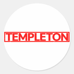 Adesivo Carimbo Templeton
