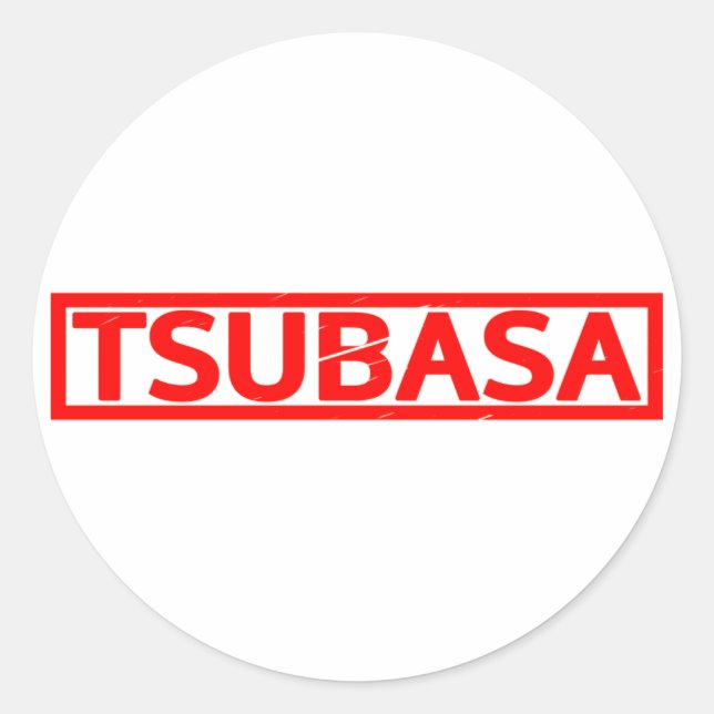 Adesivo Carimbo Tsubasa (Frente)