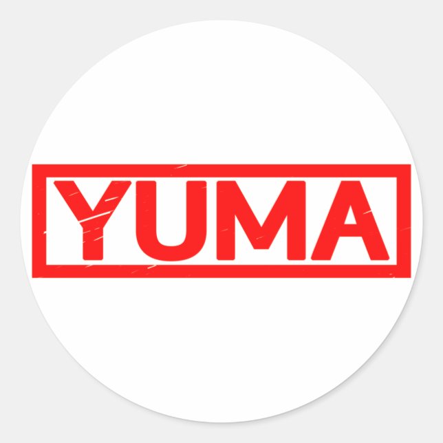 Adesivo Carimbo Yuma (Frente)