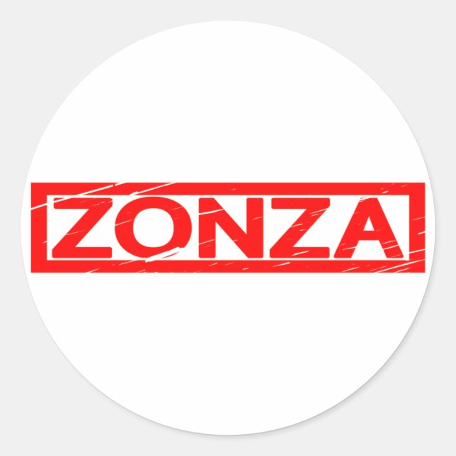 Adesivo Carimbo Zonza (Frente)
