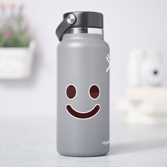 Adesivo Carinha Sorridente Fofa Clássica (HidroFlask)