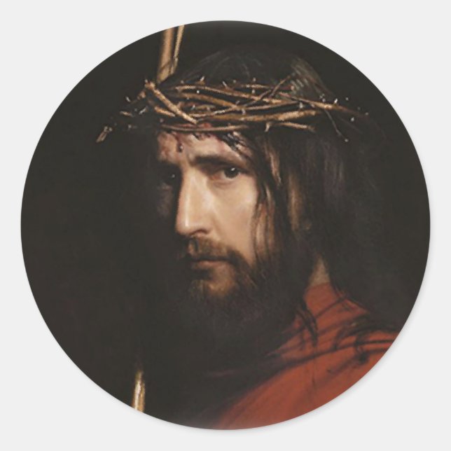 Adesivo Carl Heinrich Bloch - Cristo (Detalhe) (Frente)