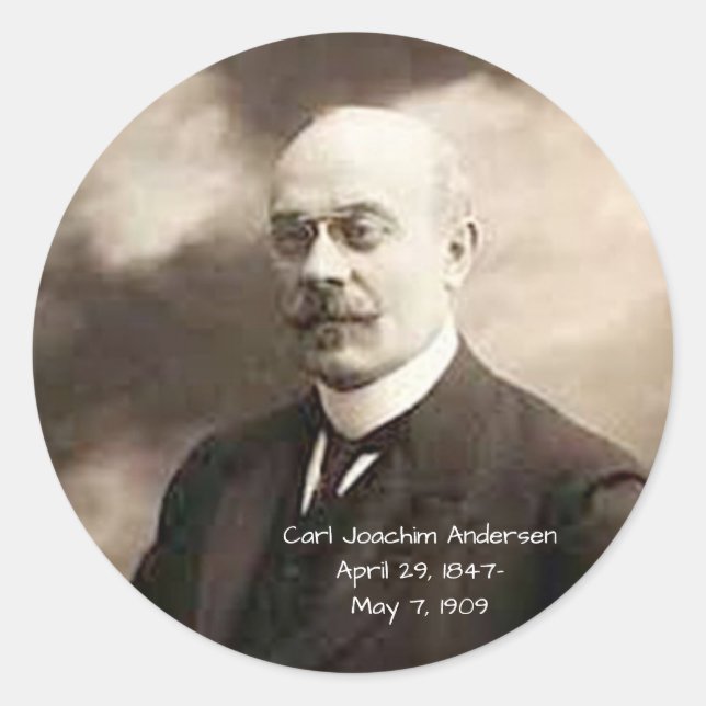 Adesivo Carl Joachim Anderson (Frente)