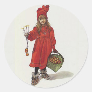 Adesivo Carl Larsson, de "som Iduna Brita "