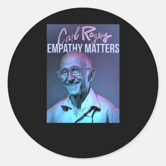 Adesivo Carl Rogers Empathy S Sticker (Frente)