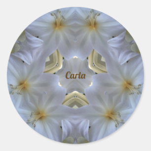 ADESIVO CARLA ~ PÁSCOA LILY BRANCO RELIGIOSO ~