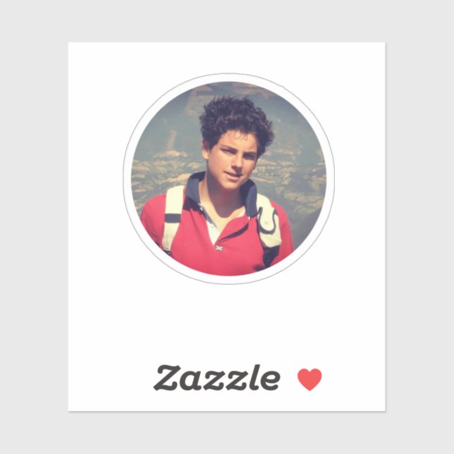 Adesivo Carlo Acutis Vintage (Folha)