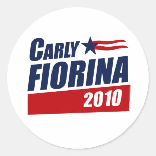 ADESIVO CARLY FIORINA 2010