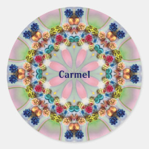 Adesivo CARMEL ~ WOW BONITO 3D! Pastel Shades ~