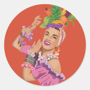 Adesivo Carmen Miranda