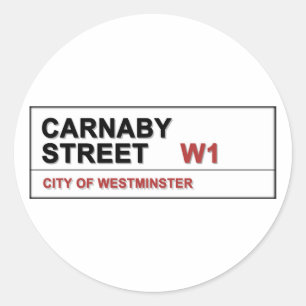 Adesivo Carnaby Street Londres Inglaterra - Swing!
