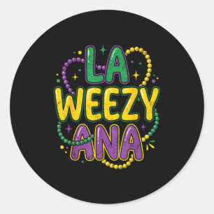 Adesivo Carnaval Louisiana LA Weezy Ana engraçado Nola hom