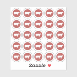 Adesivo Carne de Bovino