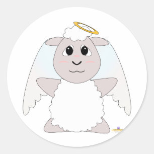 Adesivo Carneiros brancos do anjo Huggable