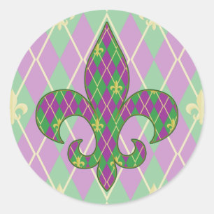 Adesivo Carnival Argyle Sticker