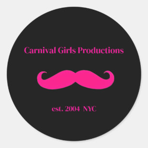 Adesivo Carnival Girls Productions Bigode