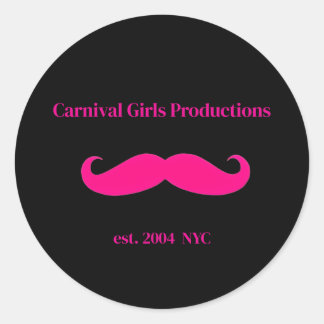Adesivo Carnival Girls Productions Bigode