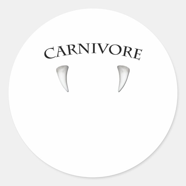 Adesivo Carnivore Fang (Frente)