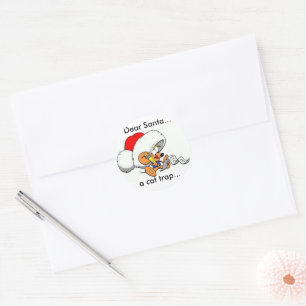 Adesivo Caro Papai noel Rato