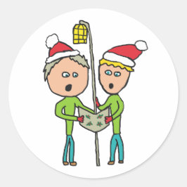 Adesivo Carol Singing