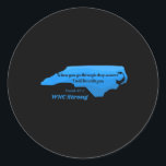 Adesivo Carolina do Norte Wnc Strong Appalachian Strong<br><div class="desc">Carolina do Norte Wnc Strong Appalachian Strong</div>