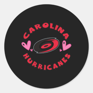 Adesivo Carolina Hurricanes Corações de São Valentim Nhl L