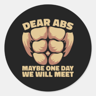 Adesivo Caros Abs Talvez Um Dia