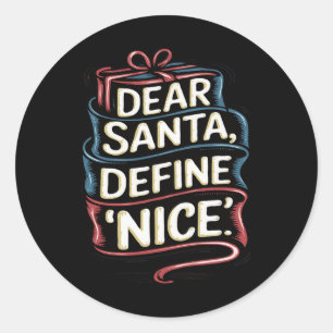 Adesivo Caros Papais noeis, definam um bom Natal