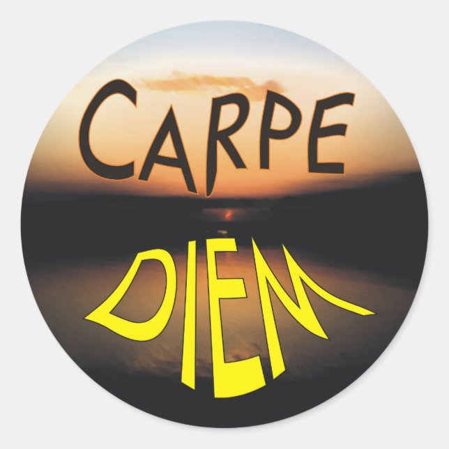 ADESIVO CARPE DIEM (Frente)