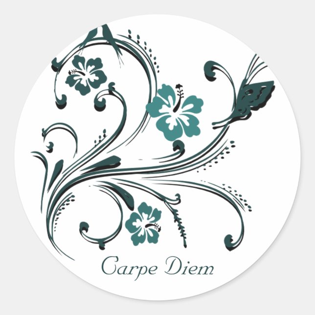 Adesivo Carpe Diem (Frente)