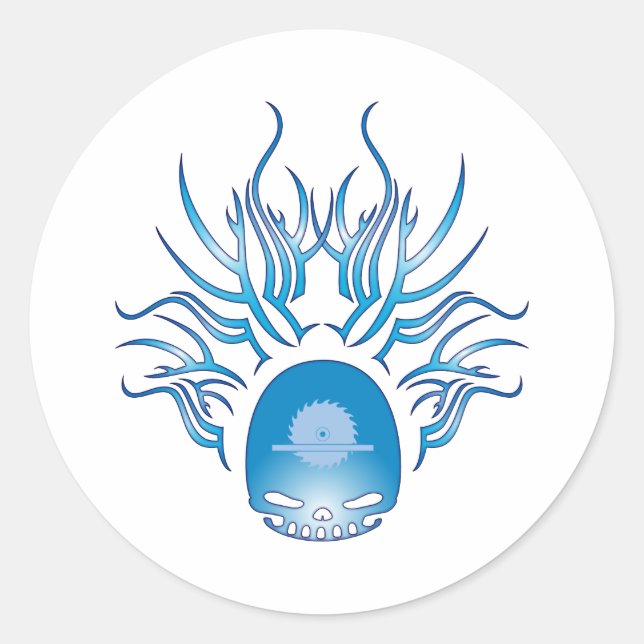 Adesivo Carpentry Skull (Frente)