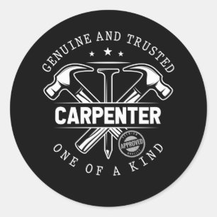 Adesivo Carpinteiro Engraçado Woodworker Witty
