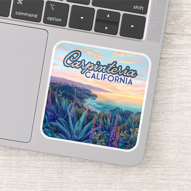 Adesivo Carpinteria Papais noeis California Barbara Ventur (Detalhe)