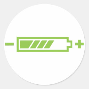 Adesivo Carregado - elétrico híbrido solar da bateria