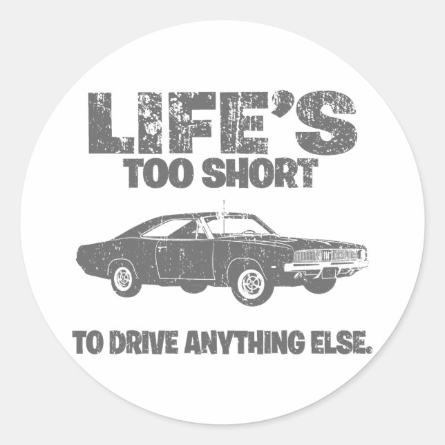 Adesivo Carregador de Dodge Hemi 1969 (Frente)