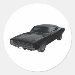 Adesivo carregador r/t de 1968 rodeios mopar