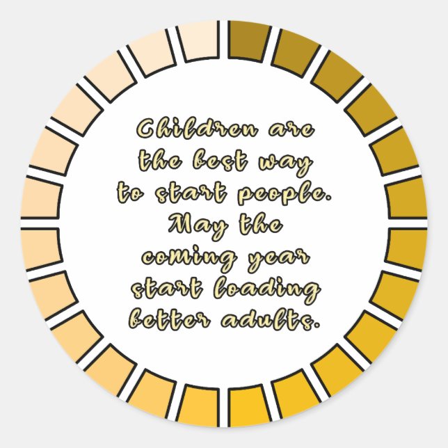 Adesivo Carregamento de Ano Novo (Frente)