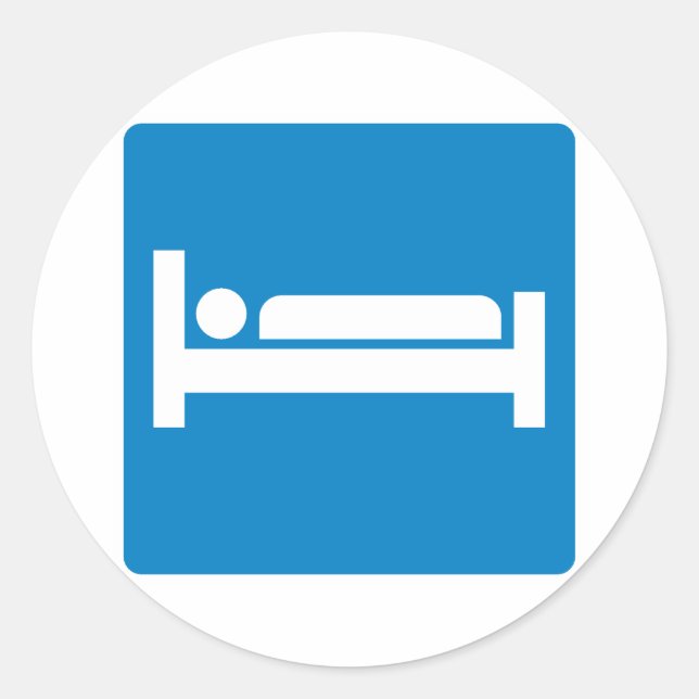 Adesivo Carregando Sinal de Estrada (Frente)